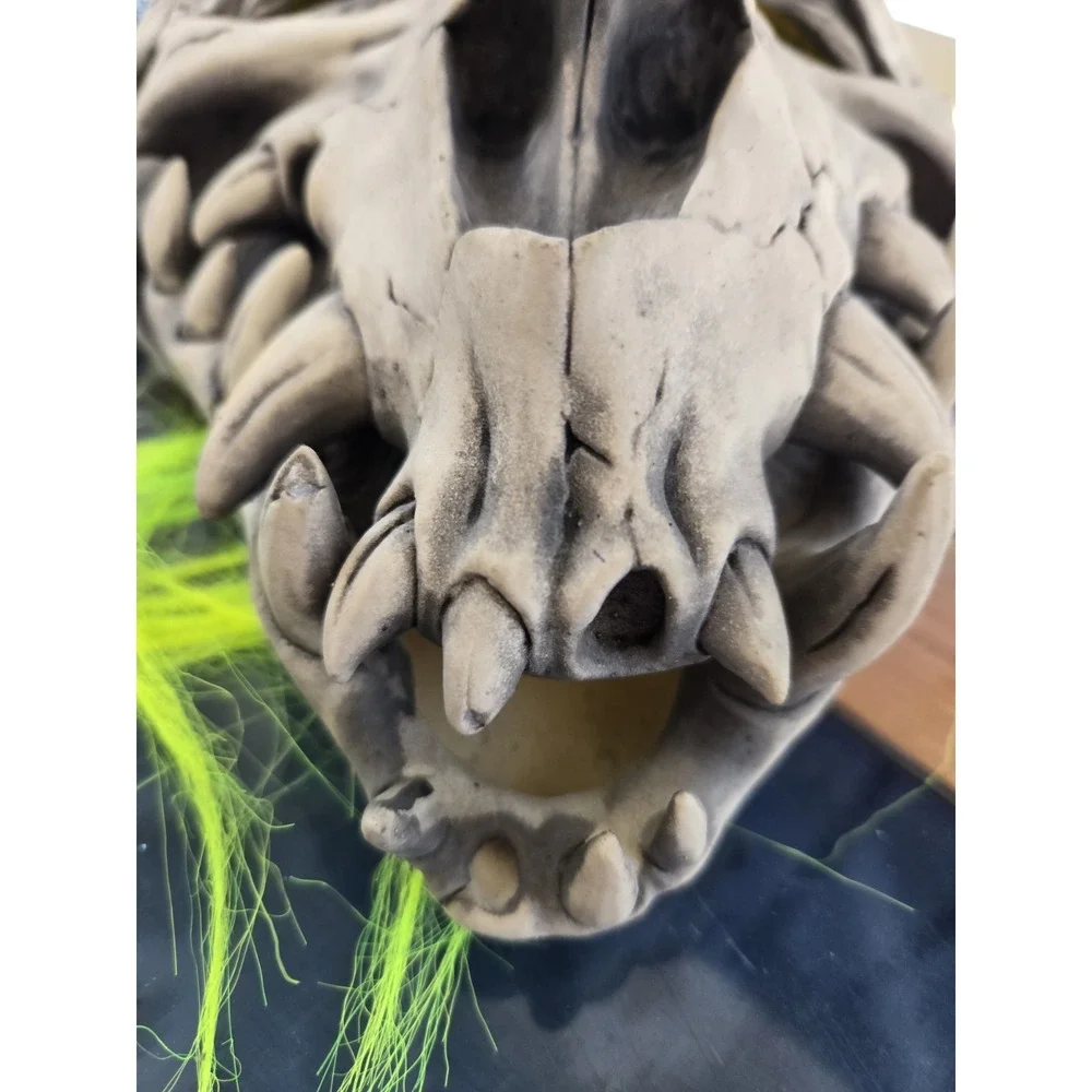 Zagone Studios Bone Snapper Mask Bill Ystrom Blacklight‎ Horror NWT Halloween